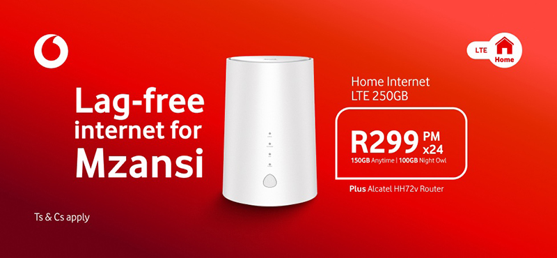 Do some home improvements with Vodacom LTE