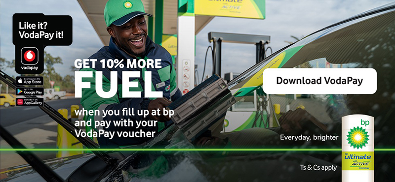 Fuel up with VodaPay and save