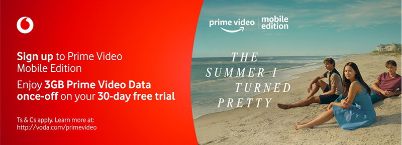 Get A Free Trial With Prime Video and Vodacom