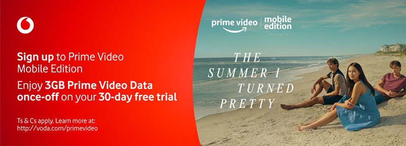 Get A Sweet Prime Video Deal with Vodacom