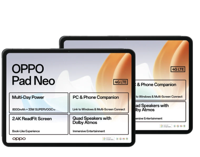 2x OPPO Pad Neo