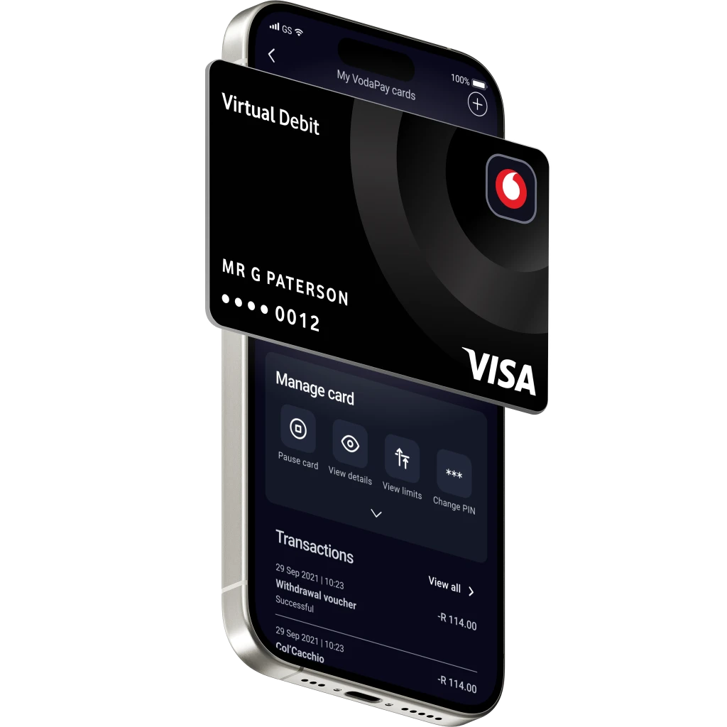 VodaPay Virtual Card