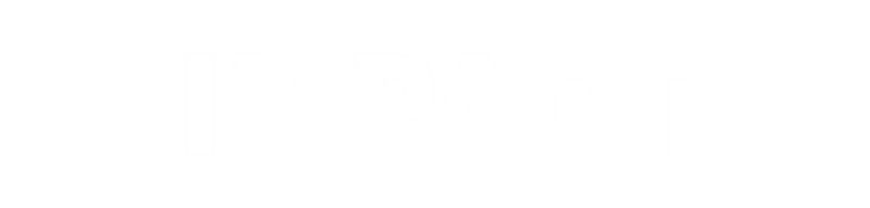 White lettering of IMPACT